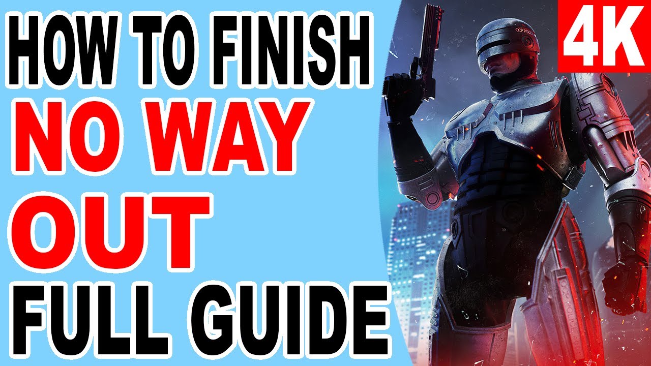 No Way Out - Survive the Ambush - RoboCop Rogue City