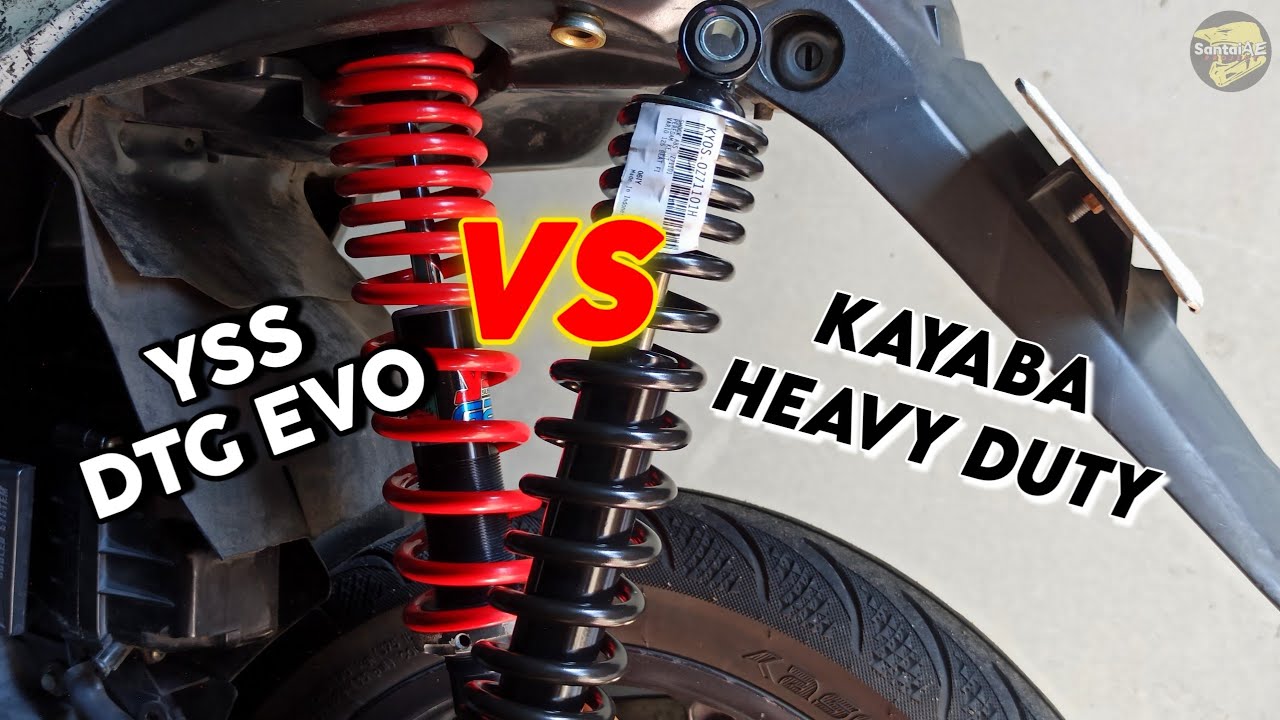 Perbedaan Shockbreaker YSS DTG EVO Vs KYB HEAVY DUTY