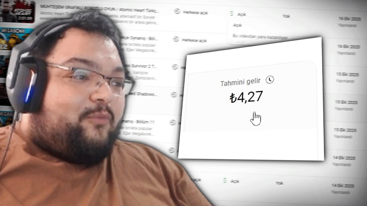 Samed Güngör - YouTube'dan Ne Kadar Kazanıyor? | Mount & Blade 2 Bannerlord