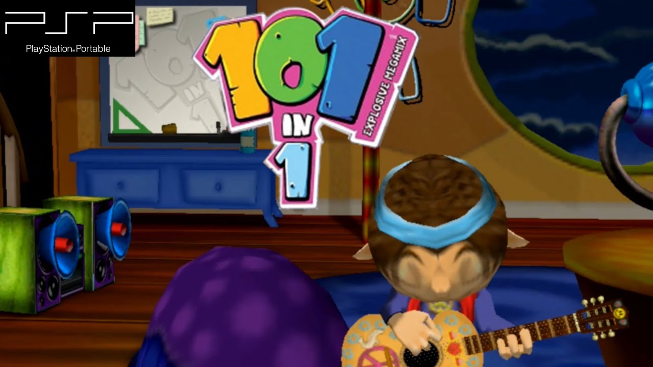 101 in 1 Megamix Gameplay PSP
