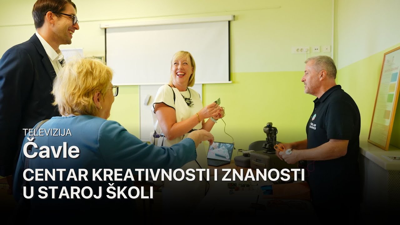 Televizija Čavle • Centar kreativnosti i znanosti u staroj školi