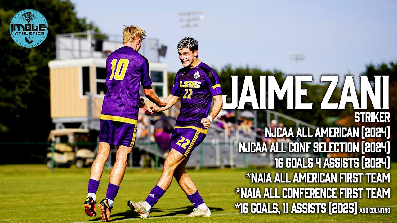 Jaime Zani | All-American Striker highlights fall 2025