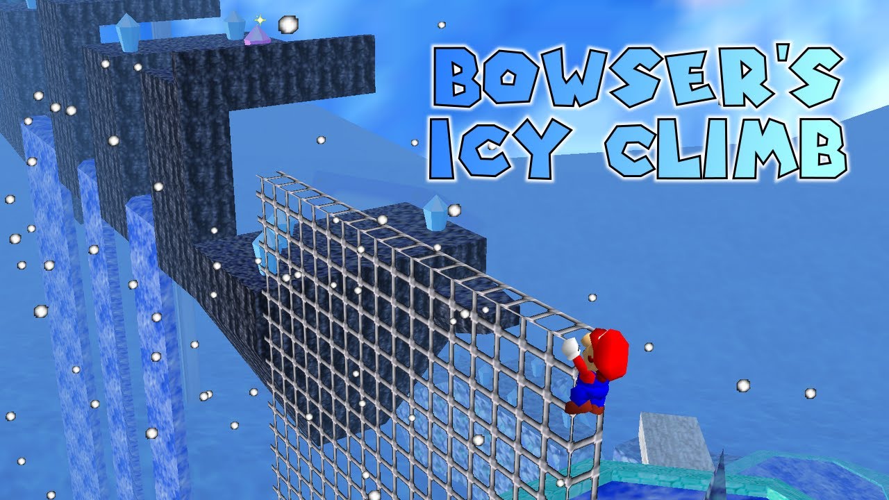 Bowser's Icy Climb (savestateless)