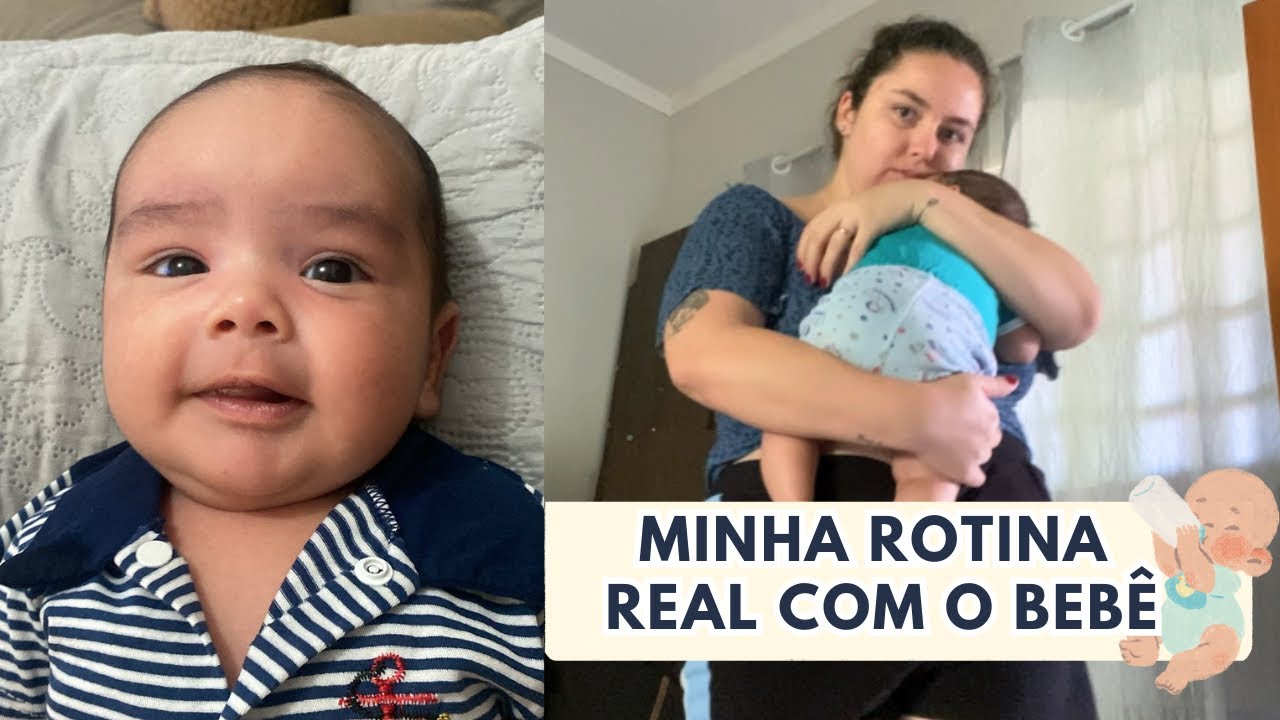 Minha ROTINA REAL com BEBÊ de 2 meses ☕️🧸 Guilherme 