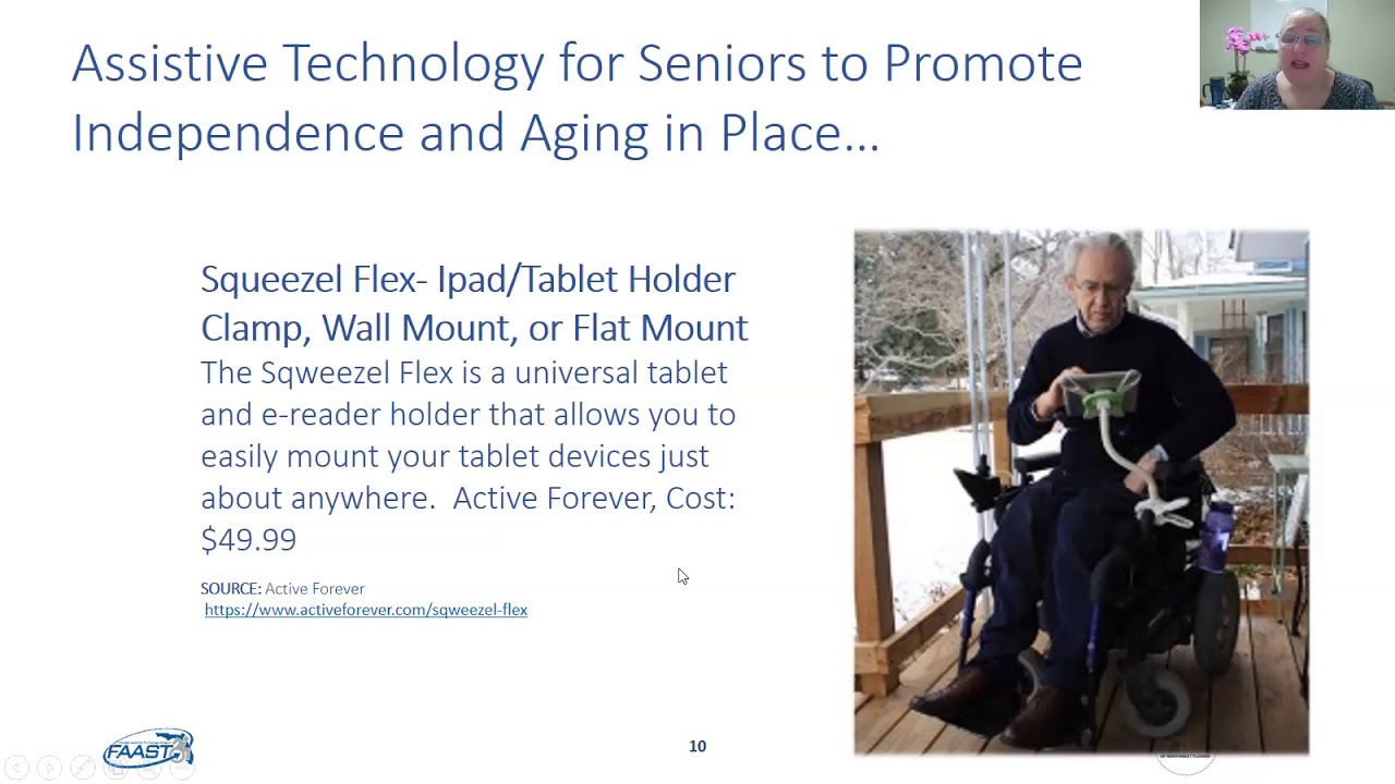 Assistive Technology to Promote Independence and Aging in Place for Seniors