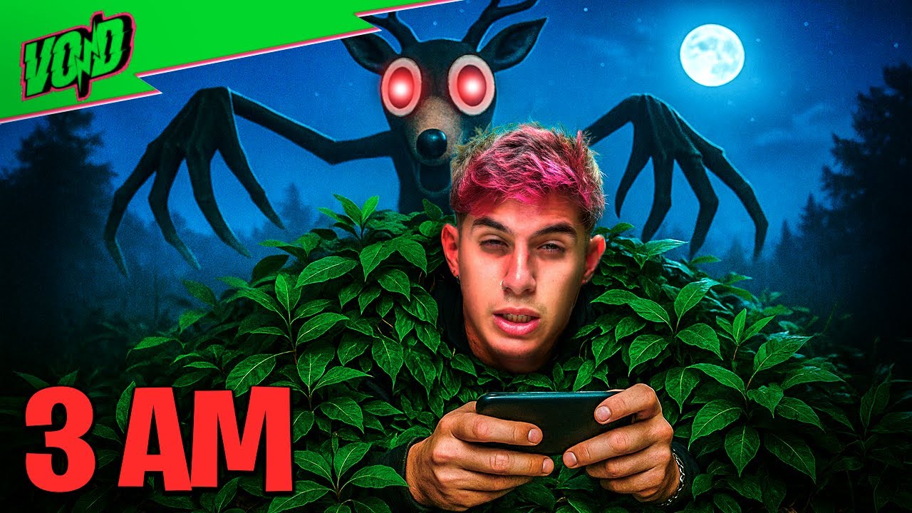 JOGUEI 99 NOITES NA FLORESTA AS 3 DA MANHÃ!