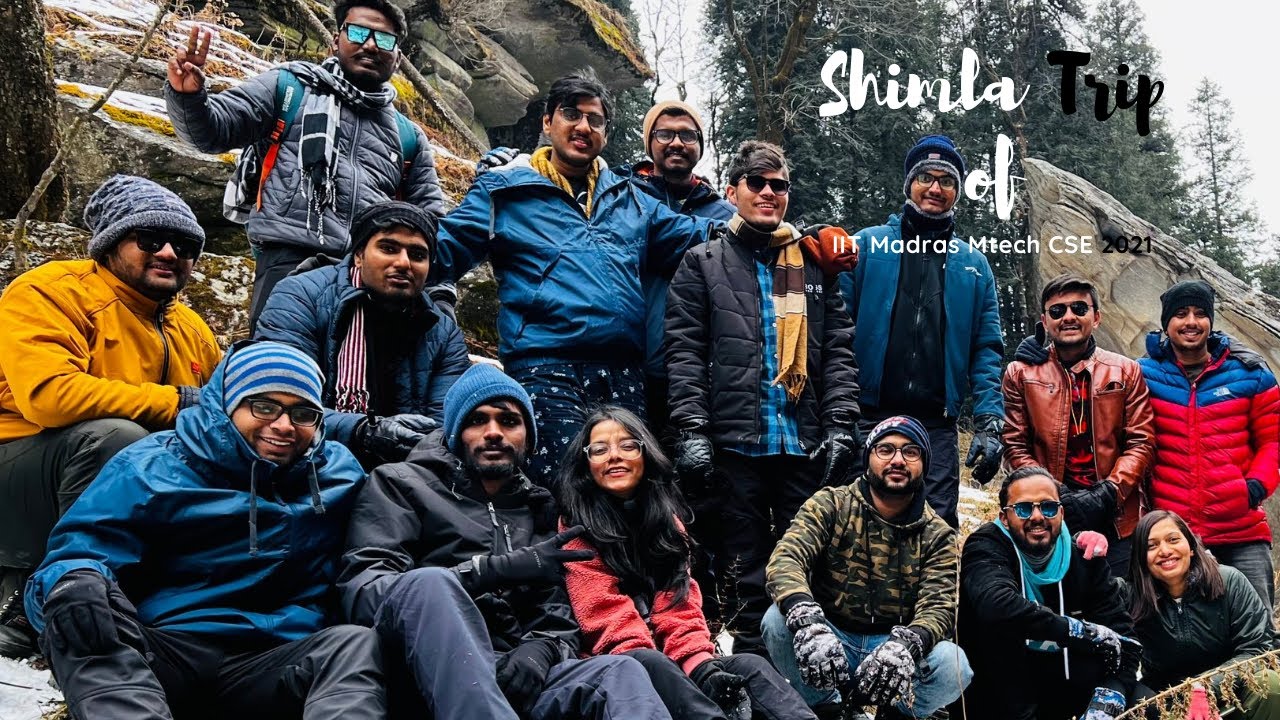 First IIT Madras Trip to Shimla | Taj Mahal | Mathura | Delhi | Jaipur | Snow | IIT Trip