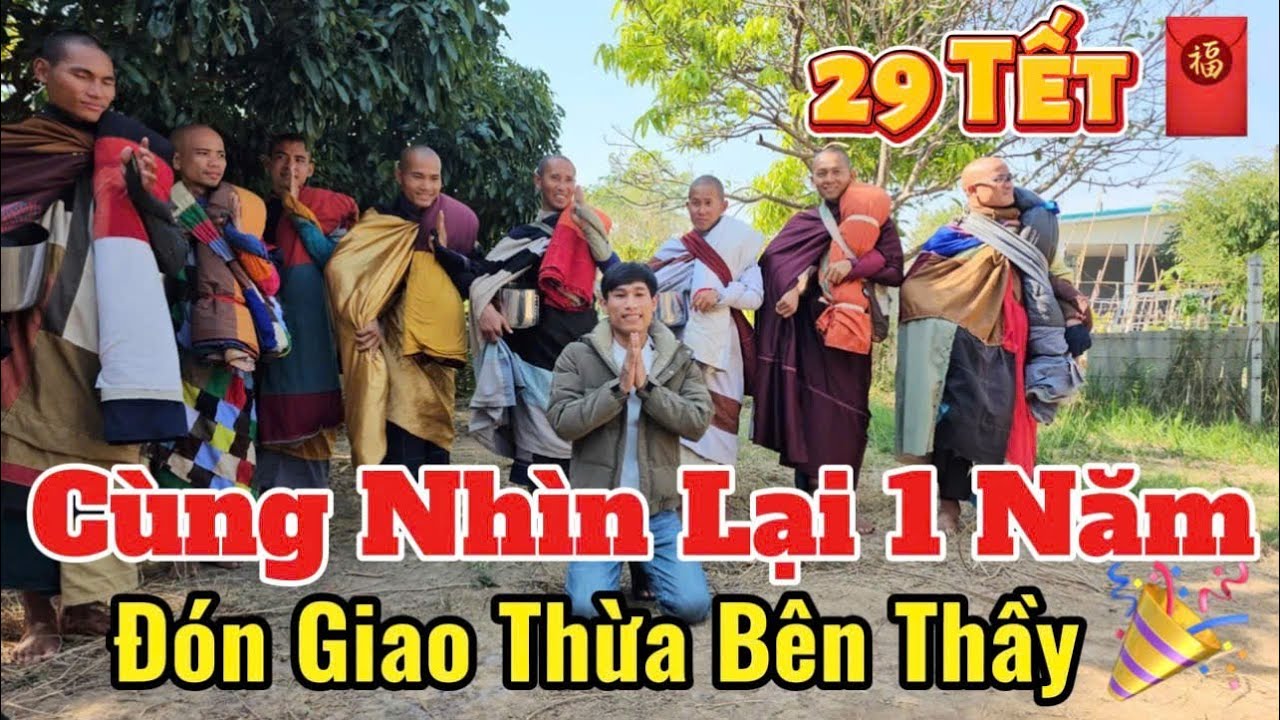 Trực Tiếp Đón Giao Thừa Bên Thầy Minh Tuệ Tại Nepal Cùng Các Sư Phụ | Cùng Nhìn Lại Hành Trình 29Tết
