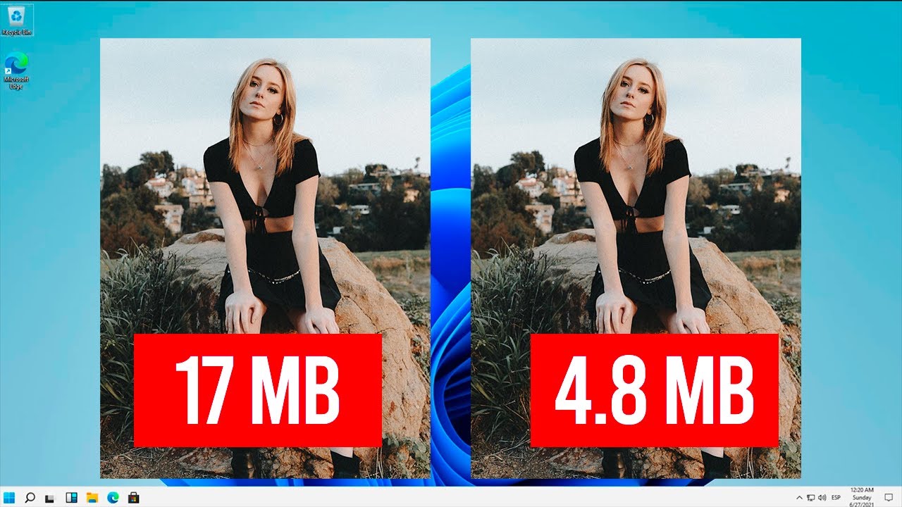 COMO REDUCIR EL PESO DE UNA IMAGEN SIN PROGRAMAS 2023