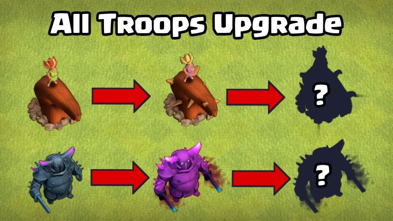 All Troops Level 1 to Max Upgrade -TH 16 Max Troops (Clash of Clans)