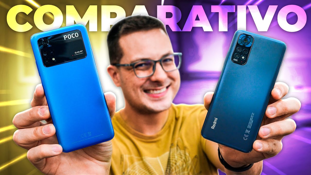 Poco M4 Pro VS Redmi Note 11, QUAL o MELHOR Xiaomi?! Comparativo COMPLETO!