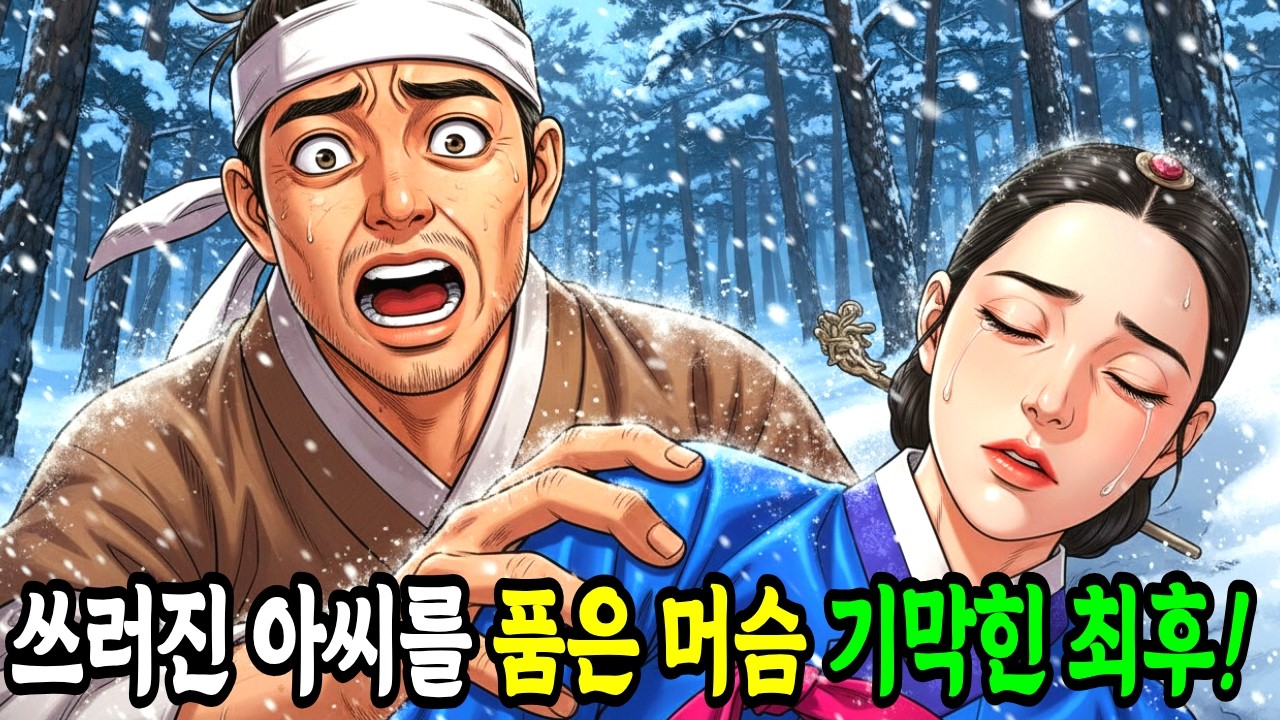 눈 보라속 추위에 쓰러진 여인을 품은 머슴, 3년 뒤 고을이 발칵 뒤집히는 기막힌 최후 | 야담 | 옛날이야기 | 설화 | 오디오북