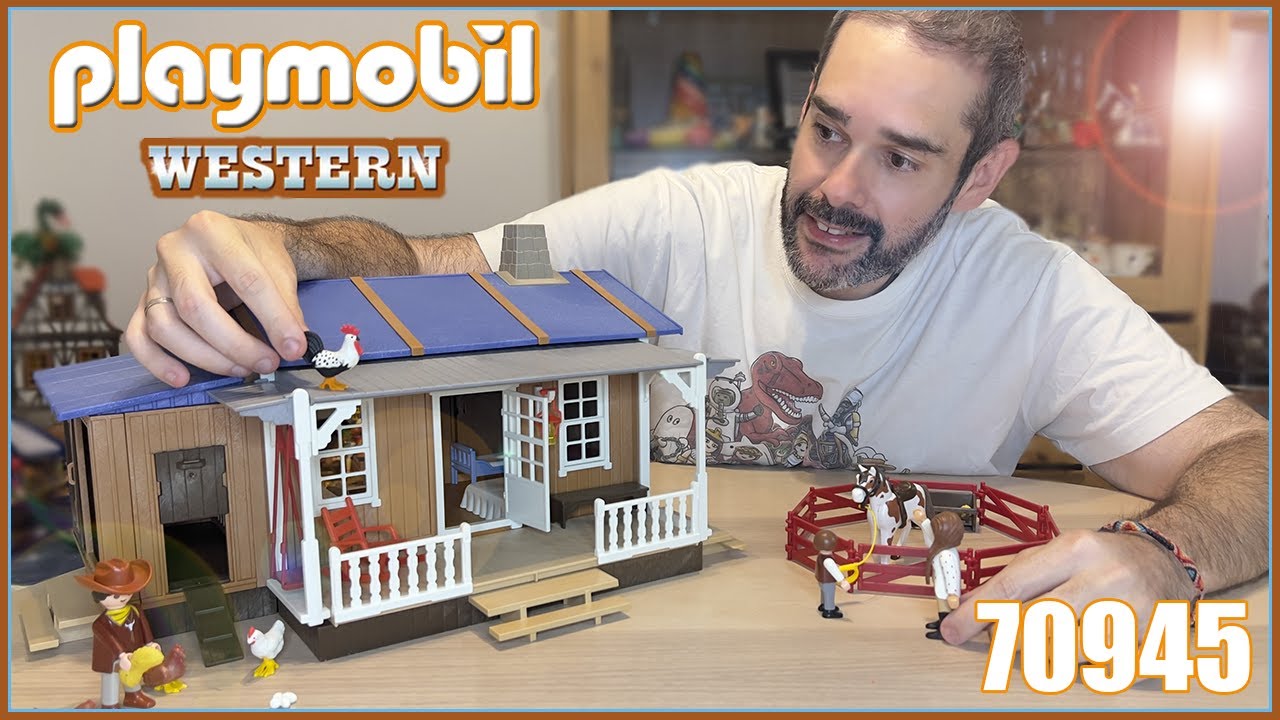🤠🤠 EL RANCHO DE PLAYMOBIL ES UNA MARAVILLA 🤠🤠 Ref: 70945