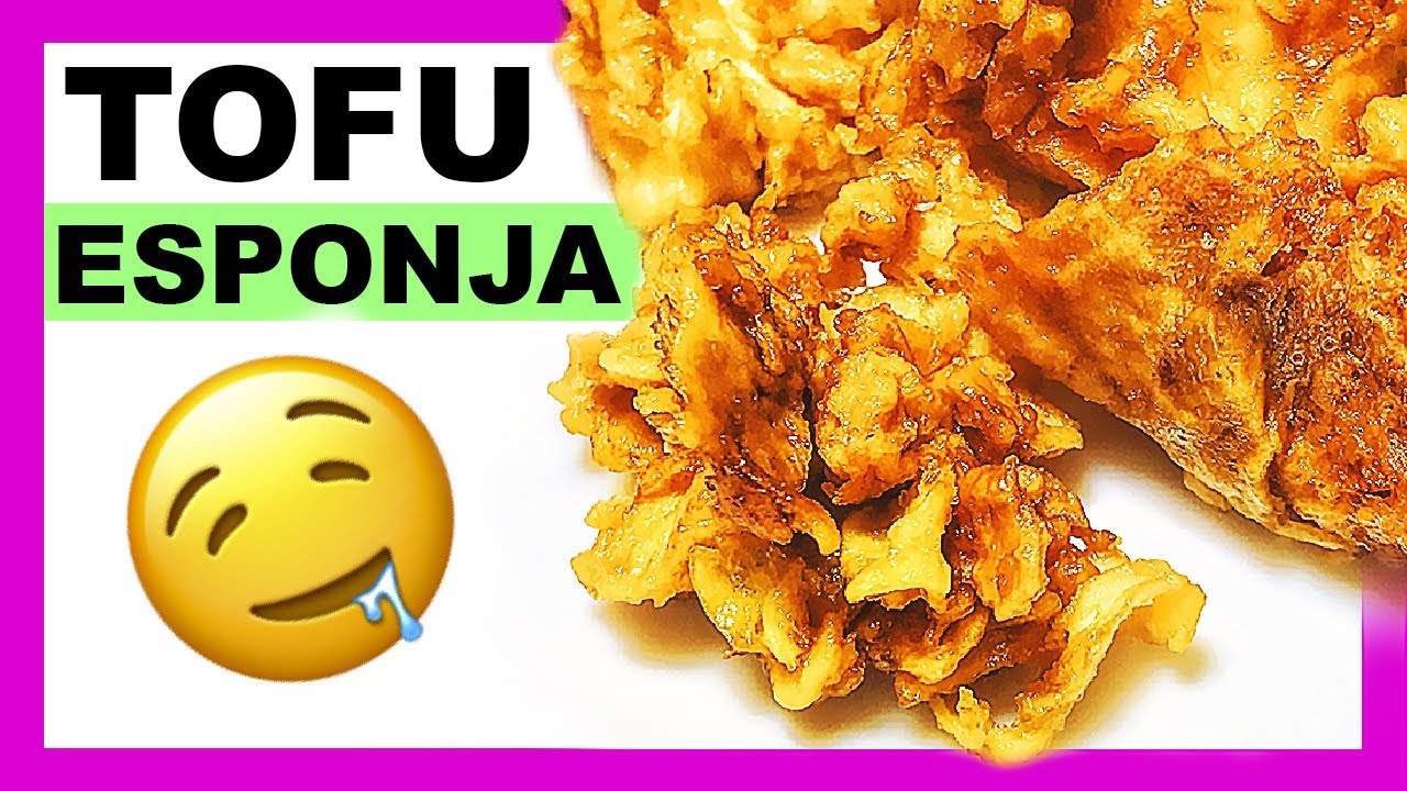 El TOFU más SABROSO del mundo ¡TOFU ESPONJA! ¡Fácil y rápido! [Recetas veganas]