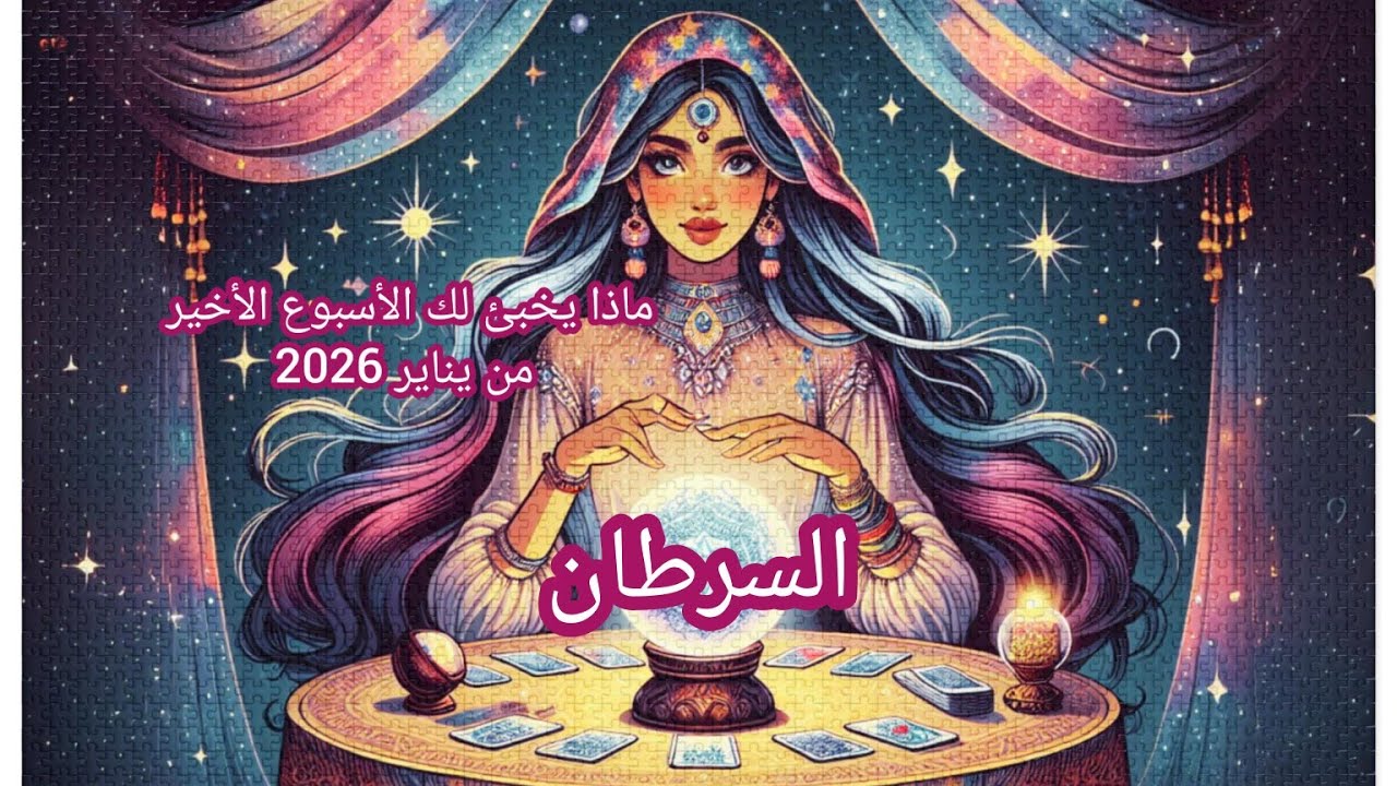 السرطان ♋ماذا يخبيء لك💥 الأسبوع الأخير من شهر يناير 2026💥