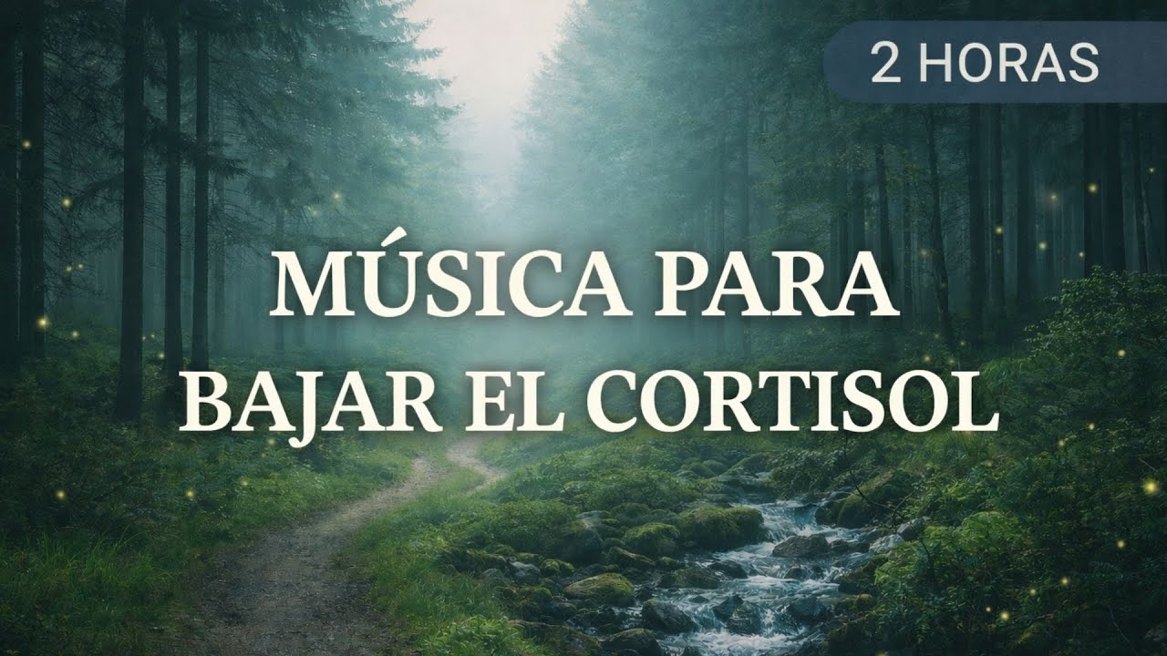 🎹 Música para Bajar el Cortisol (2 Horas) | Piano Solista Suave Sin Voces