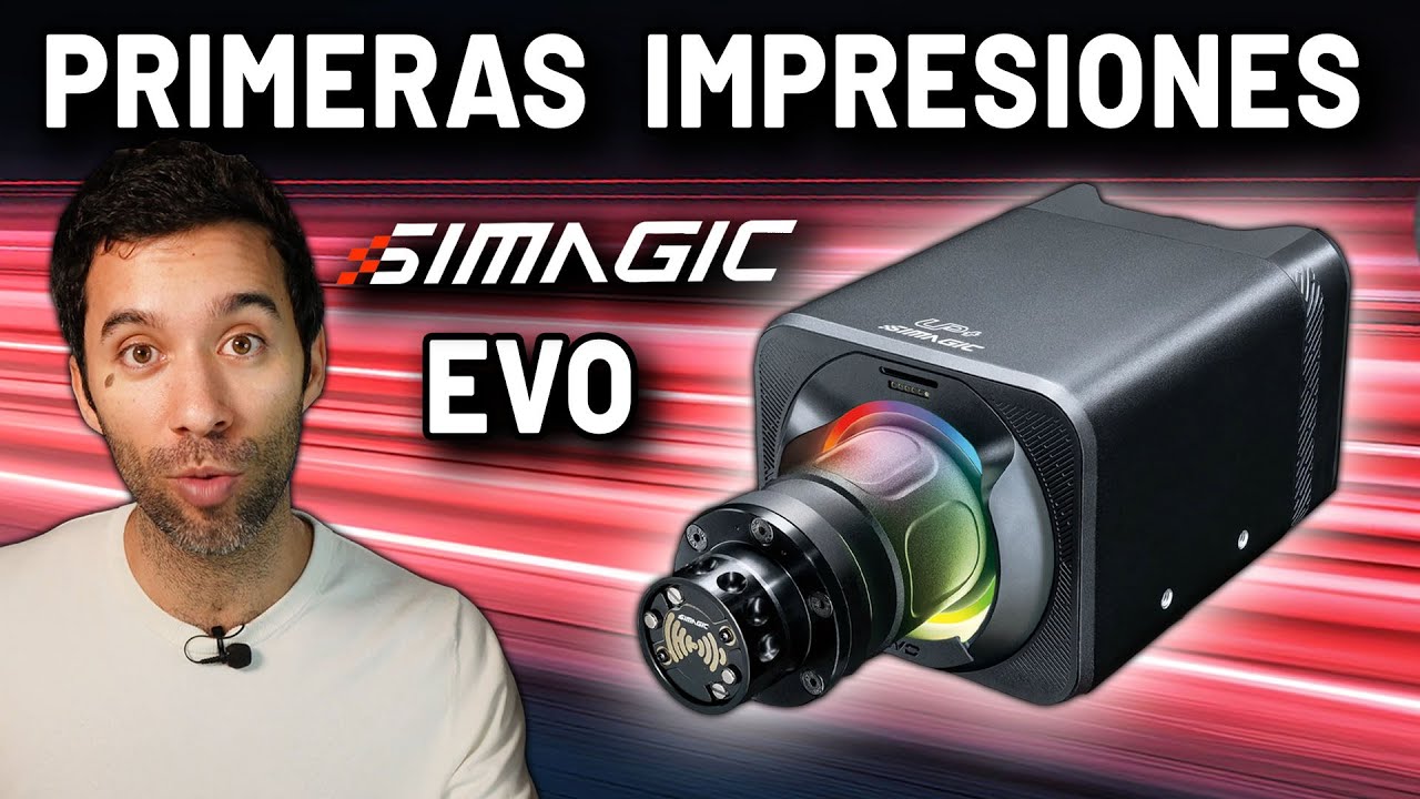 He probado la NUEVA Simagic EVO 👉 Mis Primeras impresiones con 1 GRAN PROBLEMA #simagic