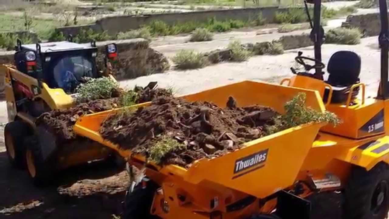 Incarcare dumper Thwaites,  Alldrive, Powerswivel, Hydrostatic,  3.5 tone