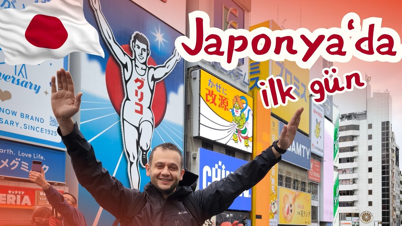 Osaka’da İlk Günümüz 🇯🇵 | Japonya’da Eşimle Sokaklar, İlk izlenim & Alışveriş