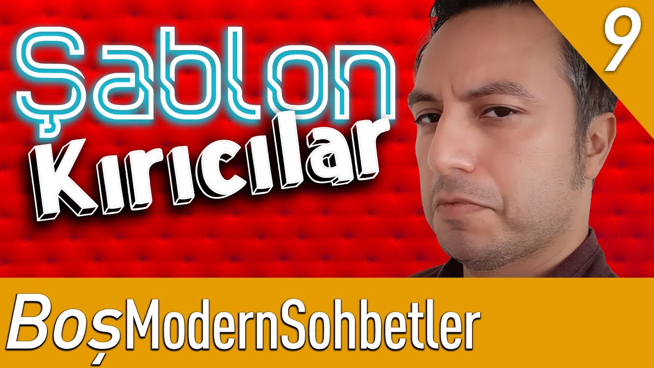 Şablon Kırıcılar - Boş Modern Sohbetler - Yalın Alpay - B09
