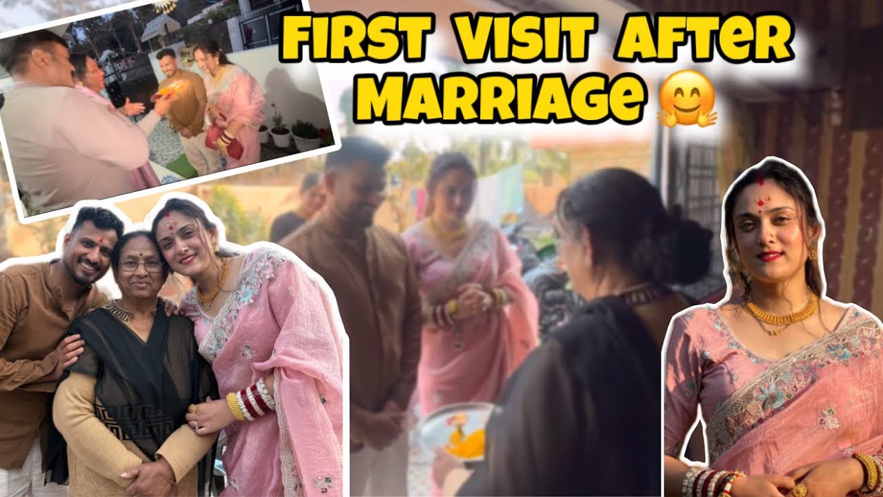 Shaadi Ke Baad First Time Dono Nani Ke Ghar Mein Humara Welcome 🤗 | Newly Married Couple Vlog