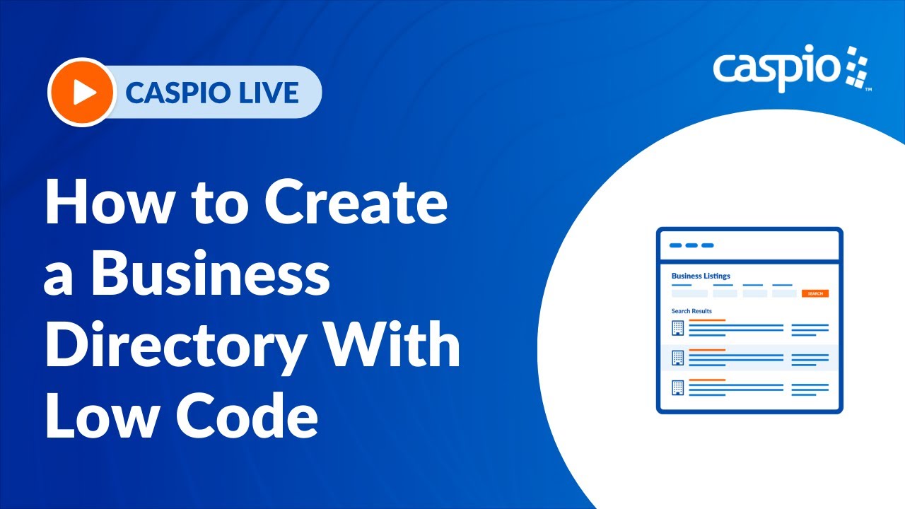 How to Create a Business Directory With Low Code