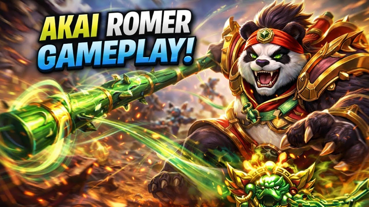Best Tank Roamer Akai Gameplay | MLBB solo Ranked🔥