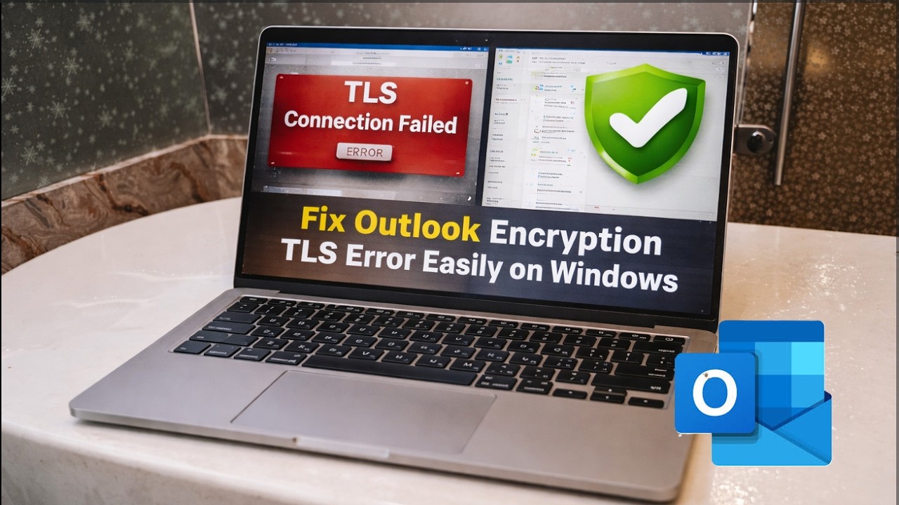 Outlook Not Connecting Due to TLS Error? 100% Working Fix