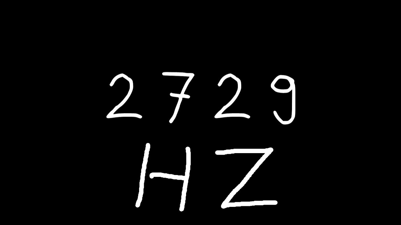 2729 hz