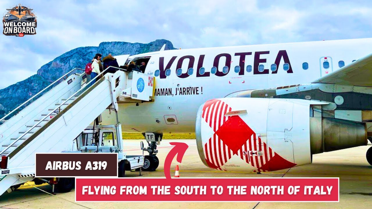 [4K] TRIP REPORT | A low-cost airline that feels like a guarantee | VOLOTEA A319 | Palermo ✈ Venice