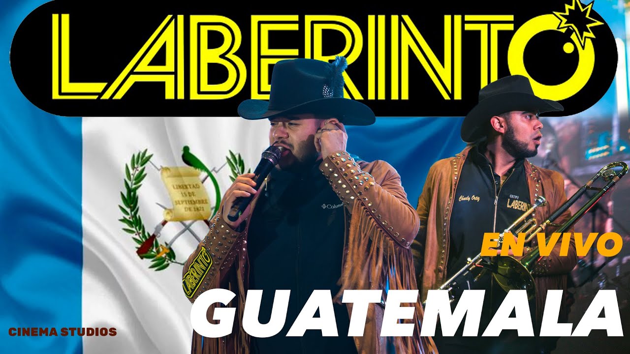 Grupo Laberinto concierto en vivo en Guatemala 2025