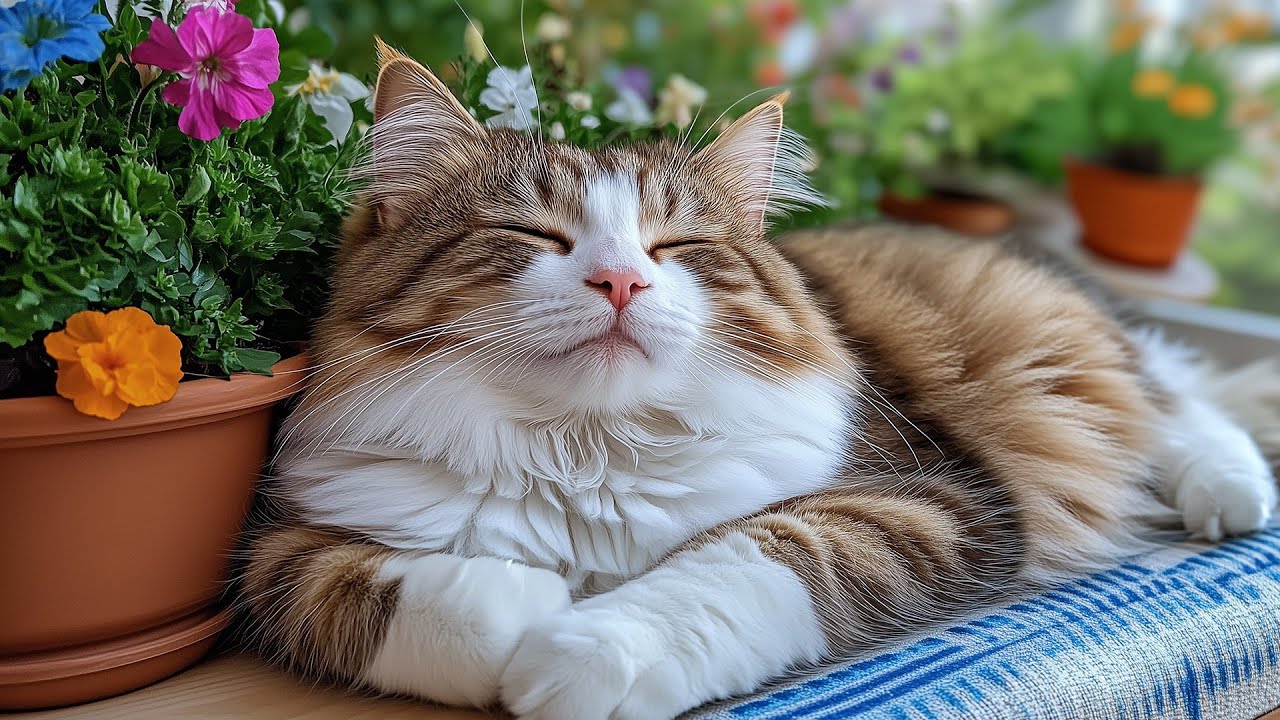12 Hours Of Calming Music for Cats 🐈 Deep Calm Sleep Music 🎵 Peaceful Rest and Safety 😴 Cat TV