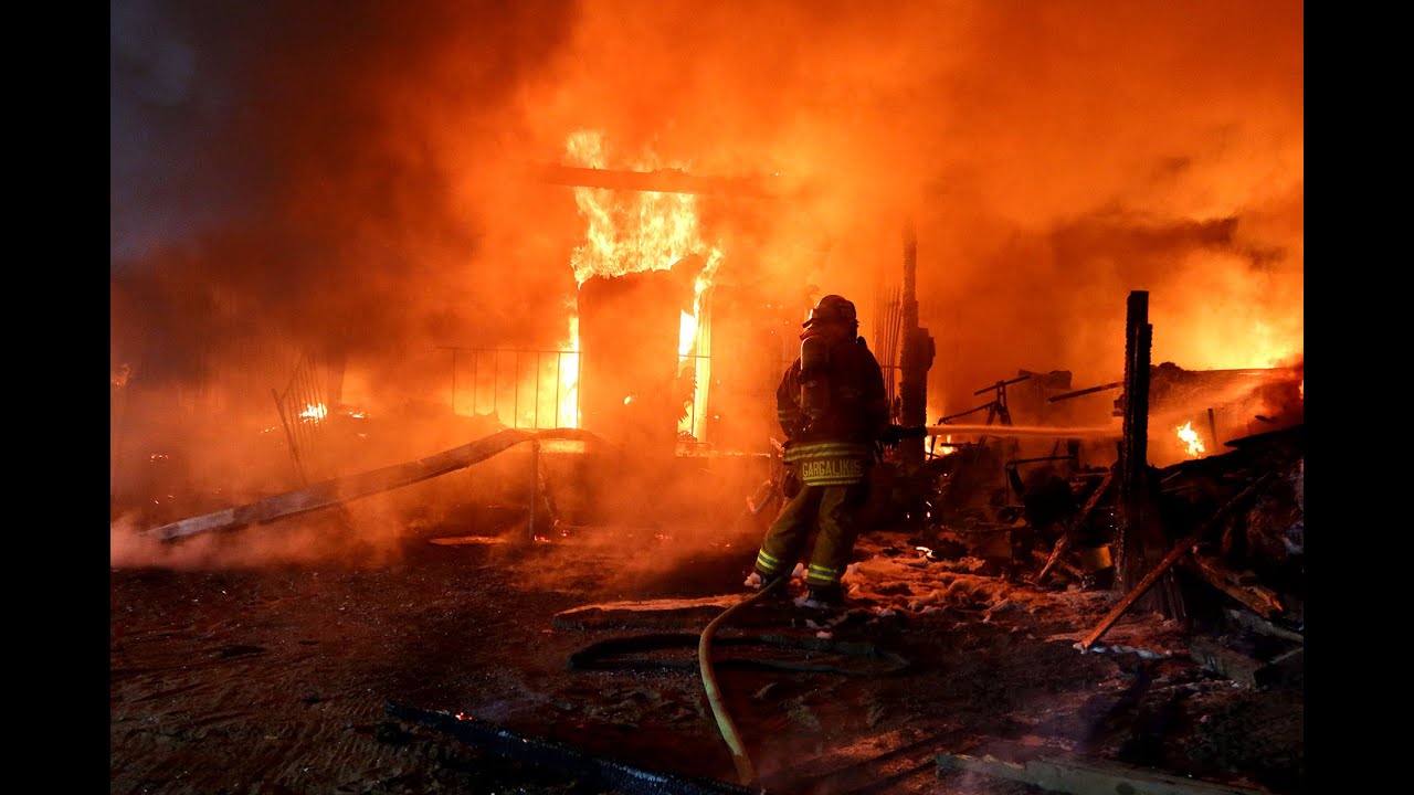 East Contra Costa Fire Battles House Fire on Brock Lane
