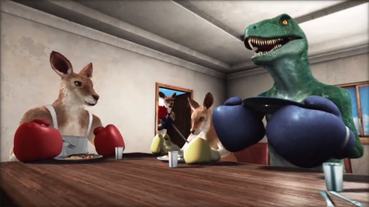 Roger Jr All funny scenes | Tekken