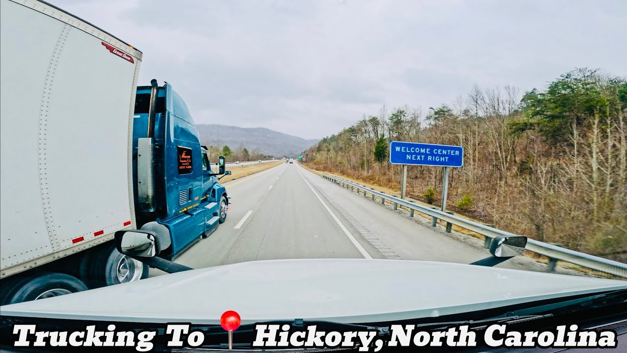 Trucking To 📍Hickory, North Carolina 