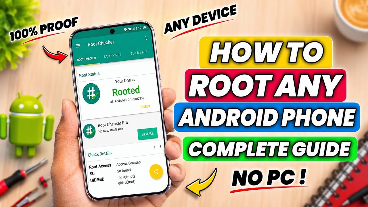 How To Root Any Android Device Easily 2026 | Android 15, 16 | Install Magisk