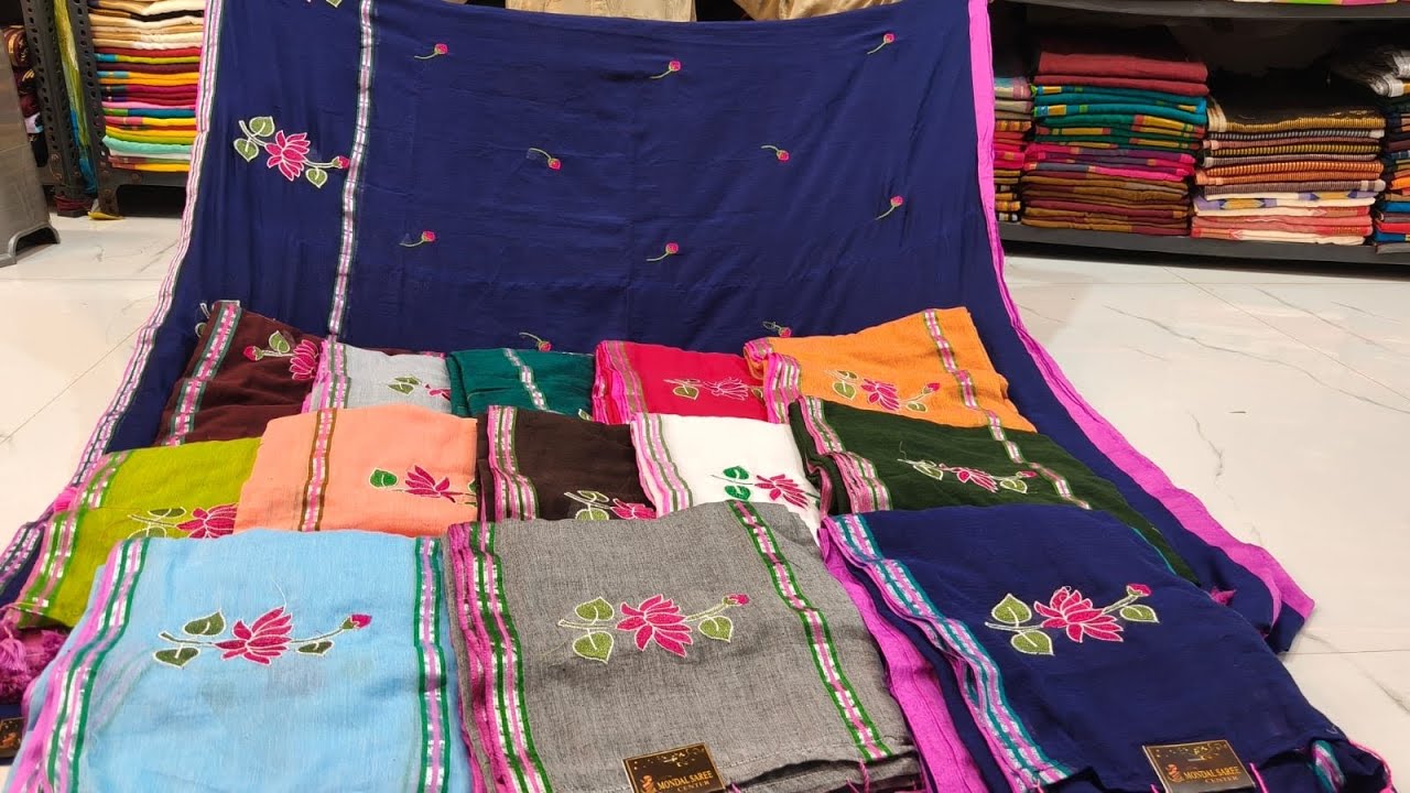 wholesale Khadi Cotton & Mul cotton sarees from manufacturers||from 180/-||courier available 