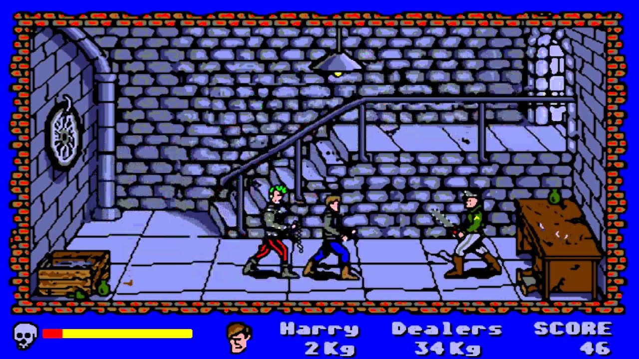 AMIGA Operation Cleanstreets AMIGA OCS 1988 Broderbund Software Crack ING WOW adf zip