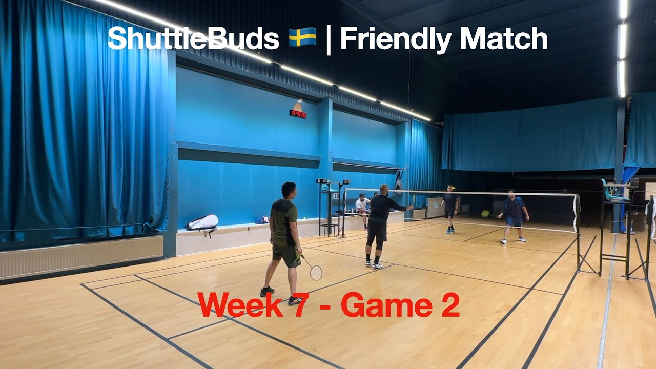 Power Packed Doubles Clash 🔥 | Indian Badminton Sweden | Week 7 – Game 2