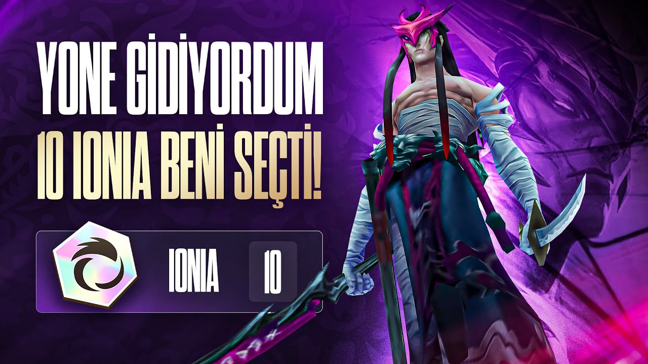 YONE GİDİYORDUM 10 İONİA BENİ SEÇTİ! | HOLYTHOTH TFT