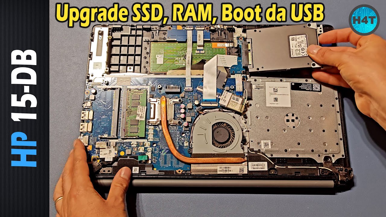 HP 15-DB Upgrade: Installare SSD, Aumentare RAM e Avvio da USB