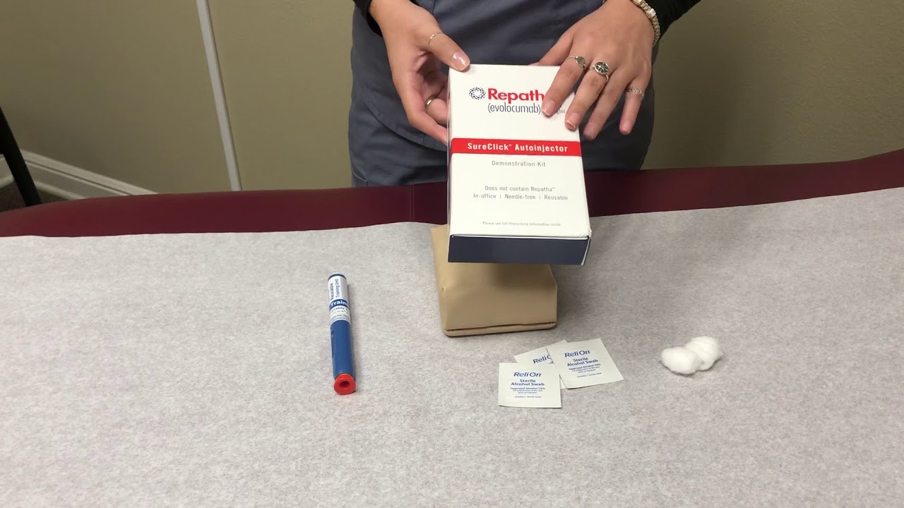 How to use Repatha
