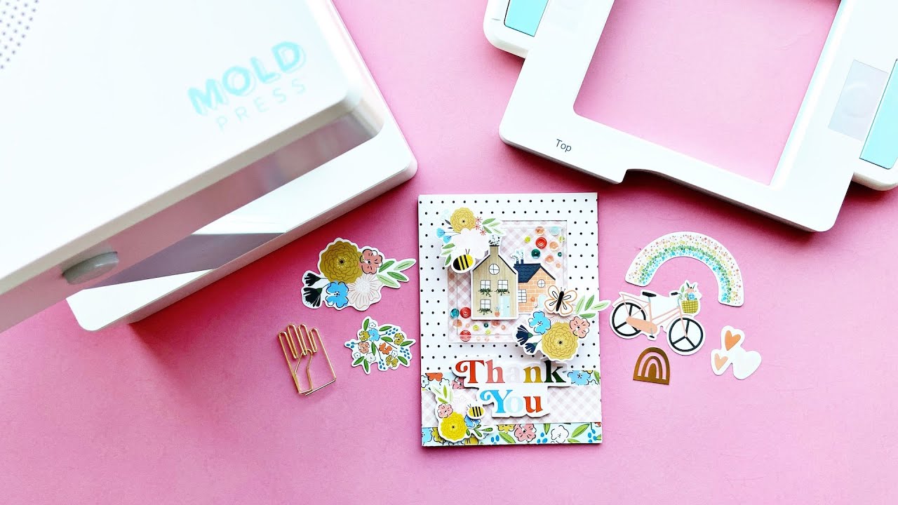 Make a Shaker Card with the Mold Press