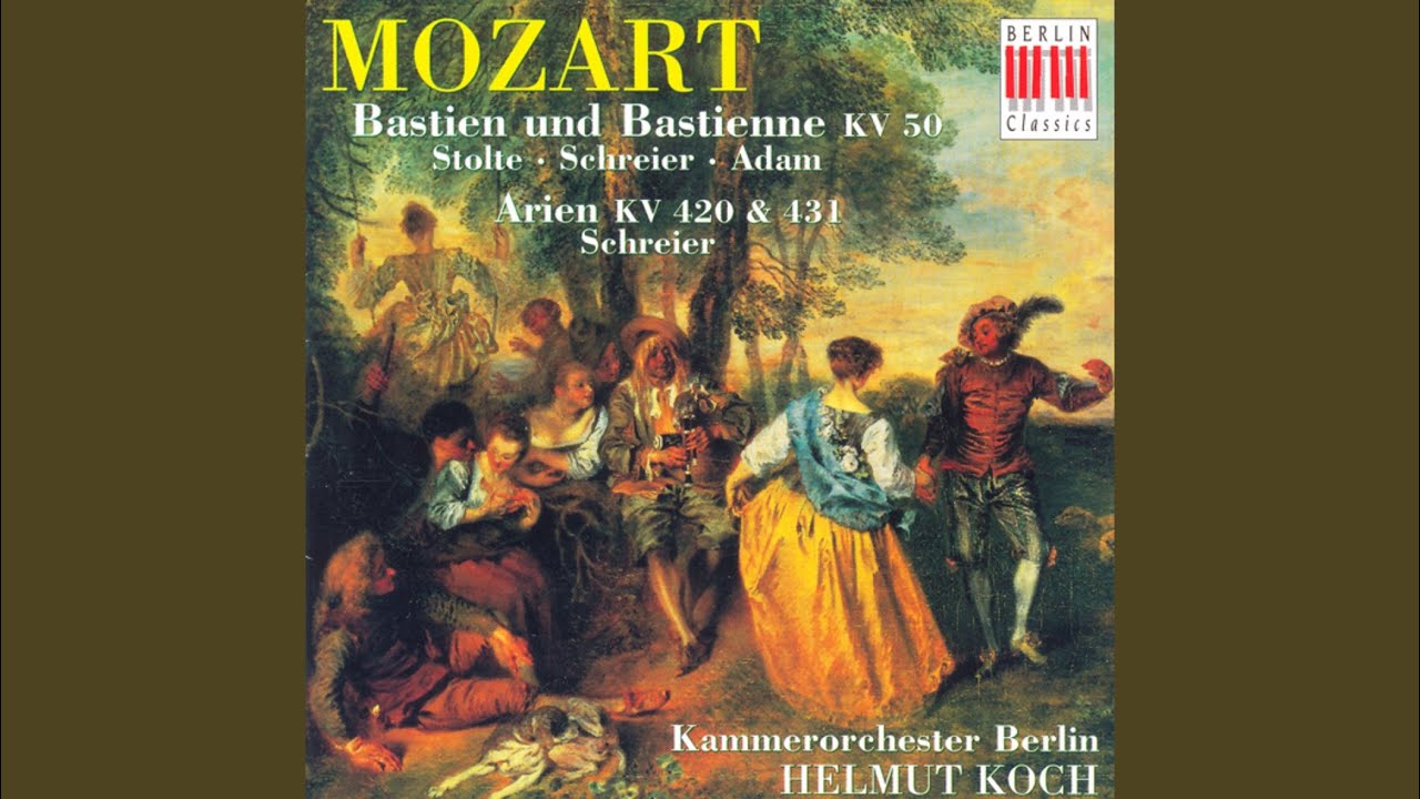 Bastien und Bastienne, K. 50: Aria: Grossen Dank dir abzustatten (Bastien)