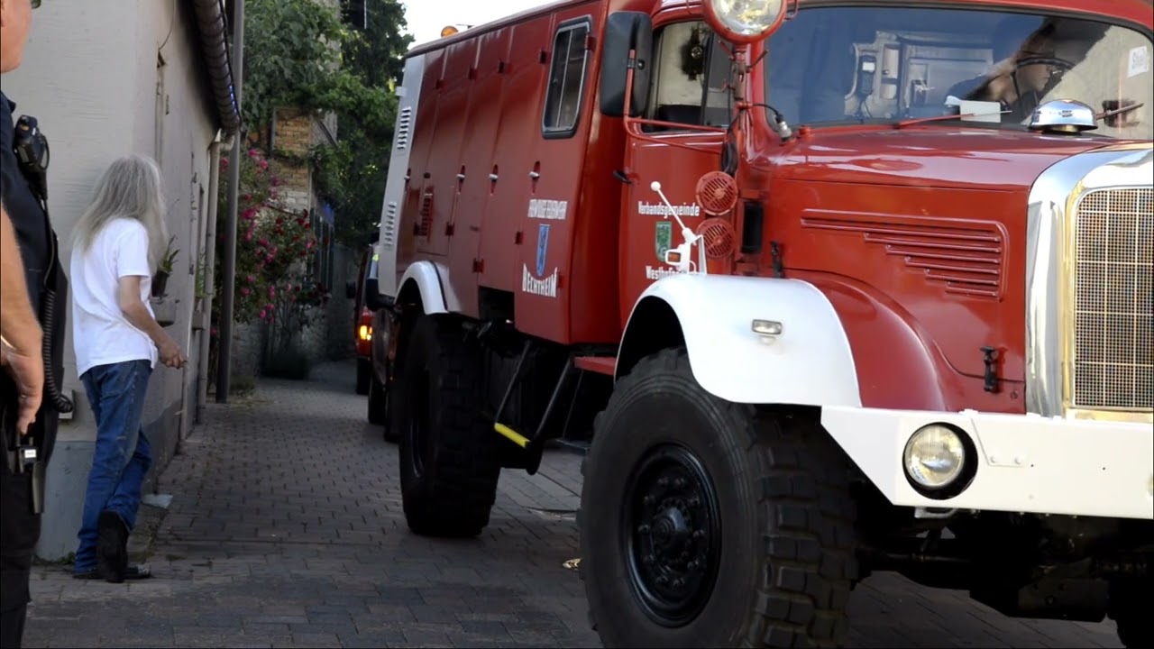 100 Jahre Feuerwehr Hochborn Blaulichtumzug