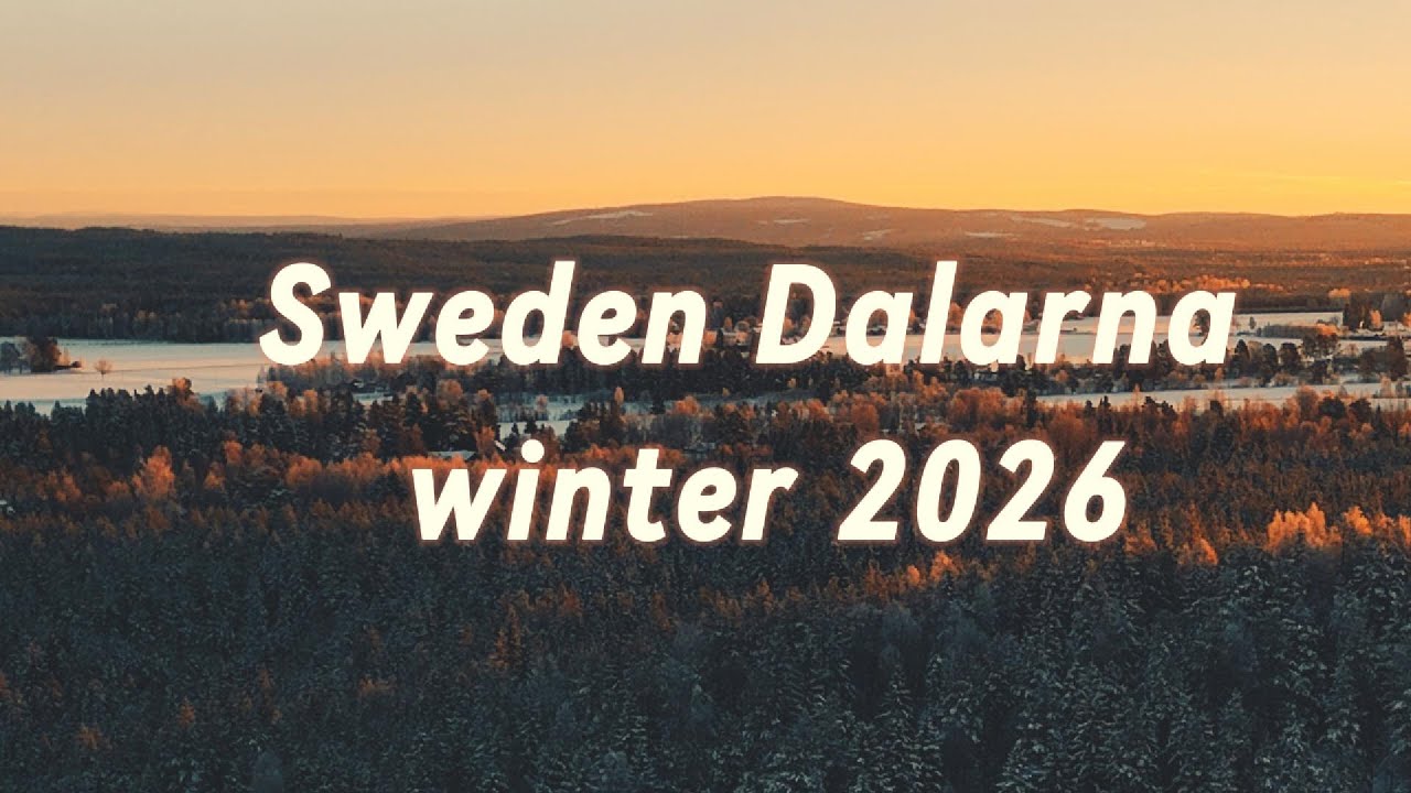 Sweden Dalarna winter 2026