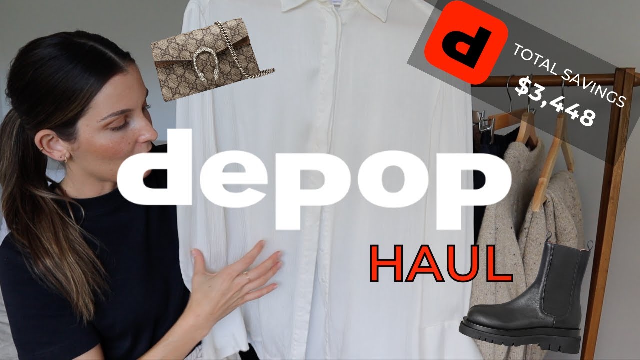 BUYING MY DREAM WARDROBE ON A BUDGET 2023 | DEPOP HAUL - GUCCI | DISSH, SHONA JOY | ALIAS MAE & MORE