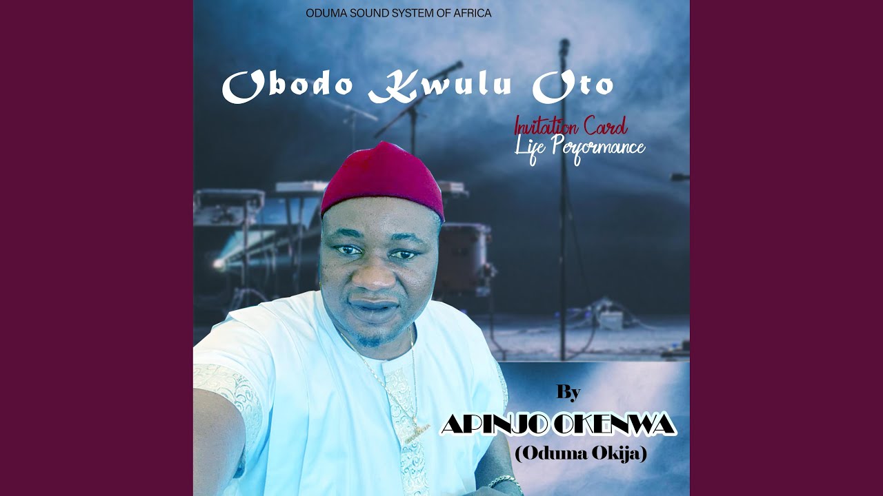 Obodo Kwulu Oto Invitation Card Life Performance