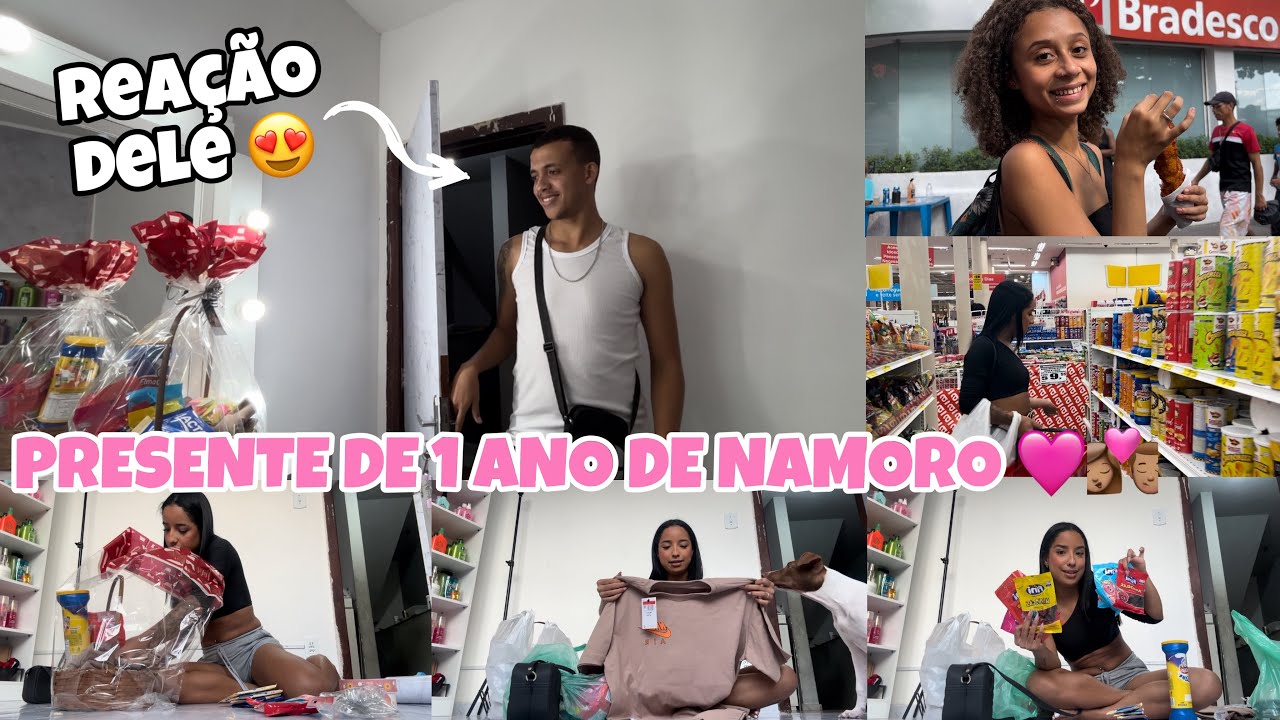 VLOG | fui em bangu com a Grazi, fiz um presente para o meu namorado de 1 ano de namoro 🩷👩🏽‍❤️‍💋‍👨🏽