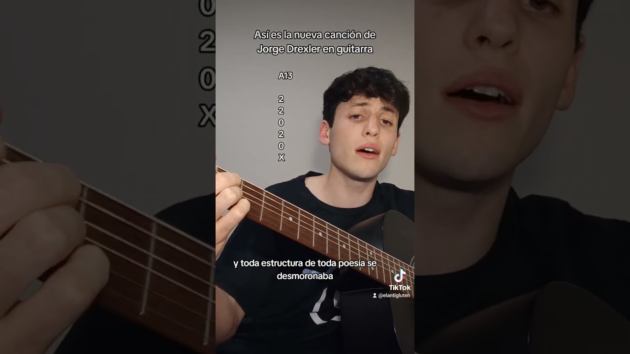 Derrumbe - Jorge Drexler Tutorial Guitarra